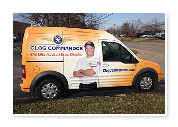 Clog Commandos Contractor Truck Graphics