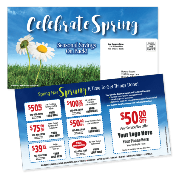 Multi Coupon Spring Mailer