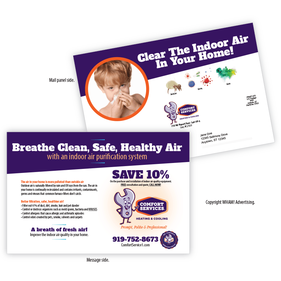 Indoor Air Quality Direct Mail