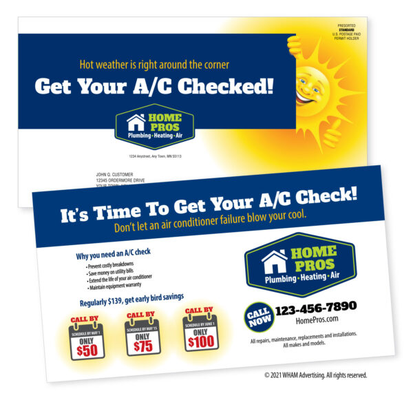 A/C Check, Hot Weather's Right Around The Corner