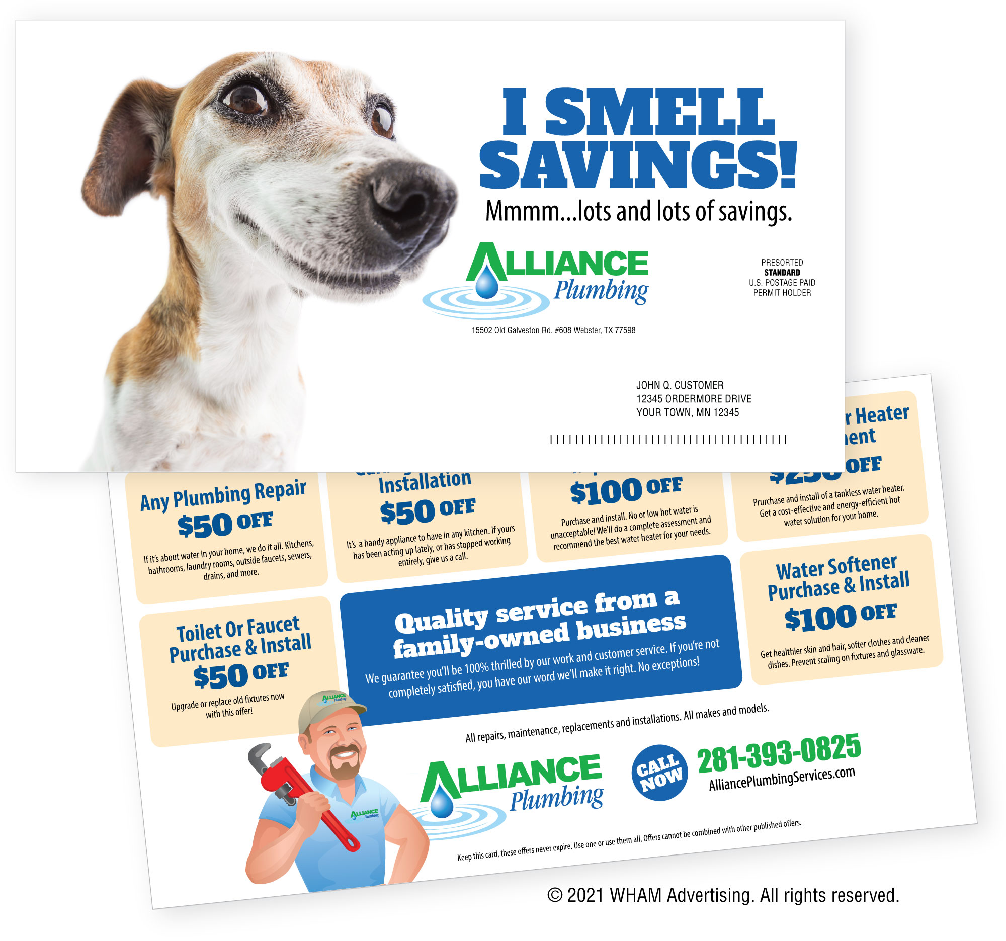 I Smell Savings Multi Coupon Mailer